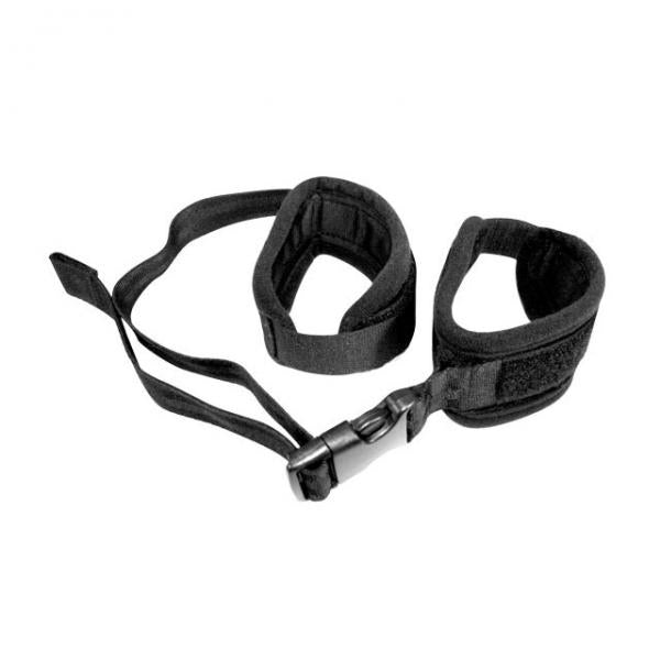 Black Adjustable Handcuffs